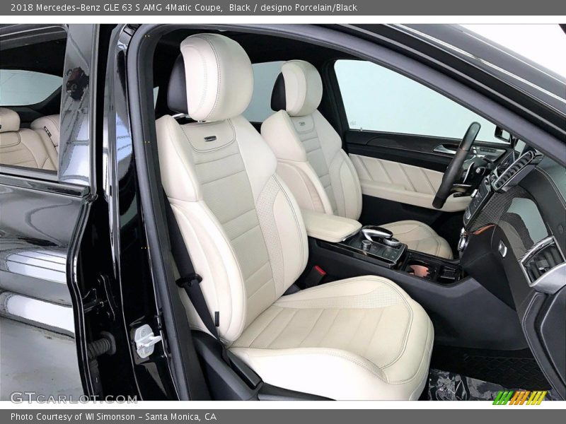 Black / designo Porcelain/Black 2018 Mercedes-Benz GLE 63 S AMG 4Matic Coupe