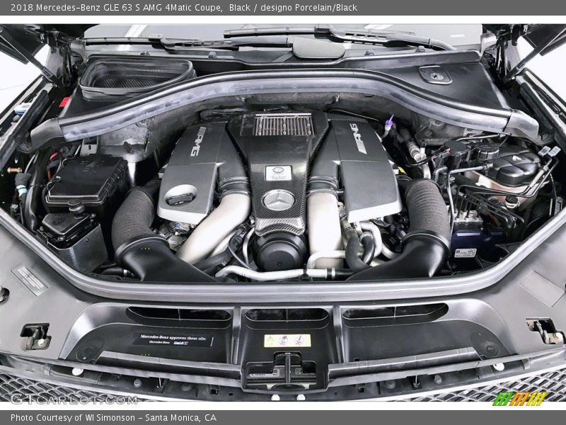 Black / designo Porcelain/Black 2018 Mercedes-Benz GLE 63 S AMG 4Matic Coupe