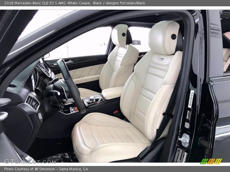 Black / designo Porcelain/Black 2018 Mercedes-Benz GLE 63 S AMG 4Matic Coupe
