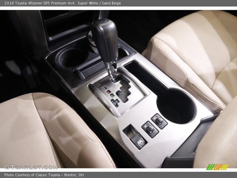 Super White / Sand Beige 2016 Toyota 4Runner SR5 Premium 4x4