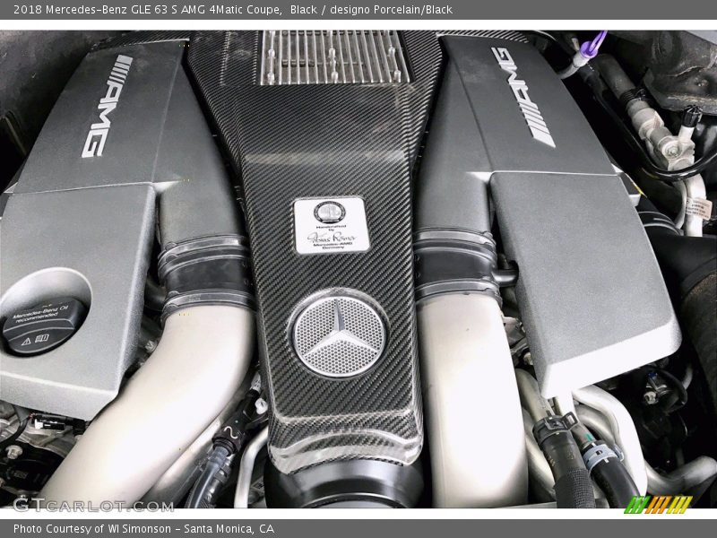Black / designo Porcelain/Black 2018 Mercedes-Benz GLE 63 S AMG 4Matic Coupe