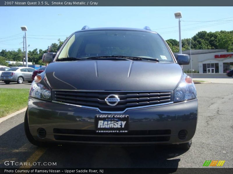 Smoke Gray Metallic / Gray 2007 Nissan Quest 3.5 SL