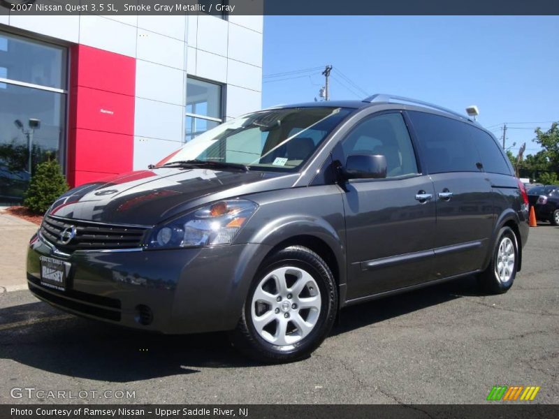 Smoke Gray Metallic / Gray 2007 Nissan Quest 3.5 SL