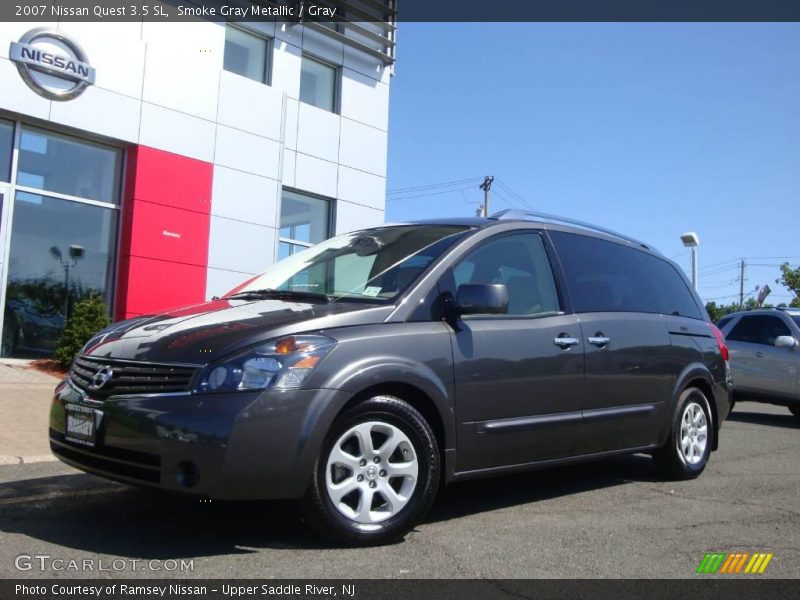 Smoke Gray Metallic / Gray 2007 Nissan Quest 3.5 SL