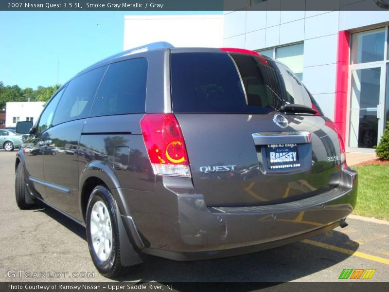 Smoke Gray Metallic / Gray 2007 Nissan Quest 3.5 SL