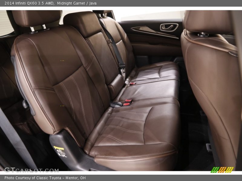 Midnight Garnet / Java 2014 Infiniti QX60 3.5 AWD
