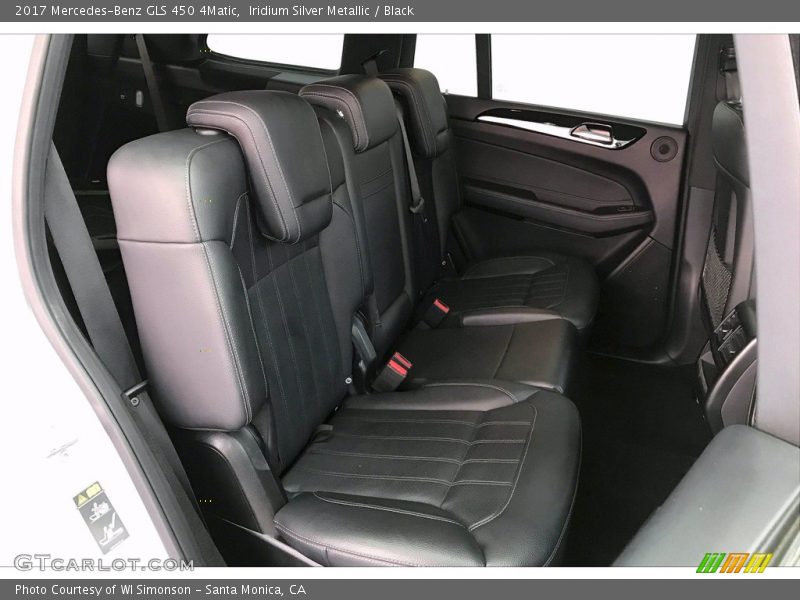 Rear Seat of 2017 GLS 450 4Matic