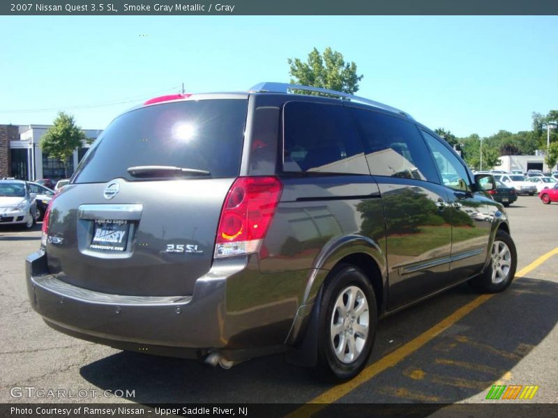 Smoke Gray Metallic / Gray 2007 Nissan Quest 3.5 SL