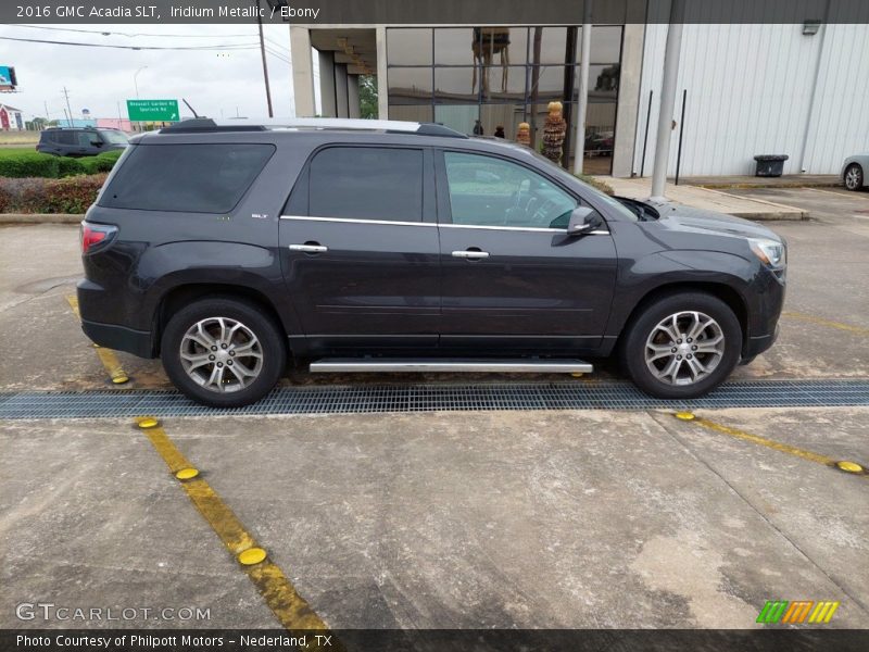 Iridium Metallic / Ebony 2016 GMC Acadia SLT