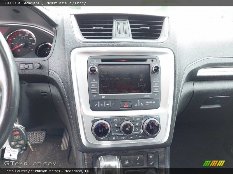 Controls of 2016 Acadia SLT