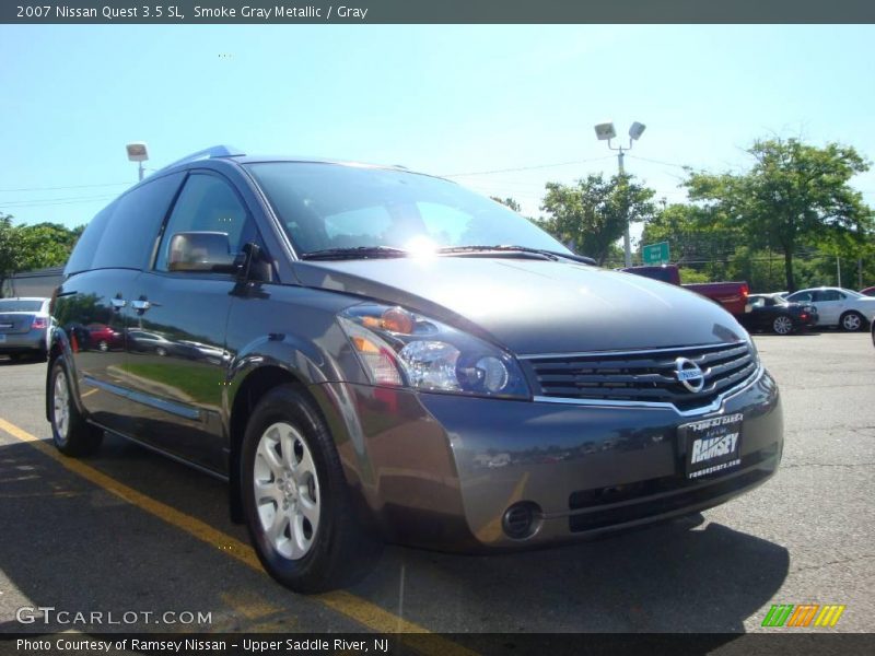 Smoke Gray Metallic / Gray 2007 Nissan Quest 3.5 SL