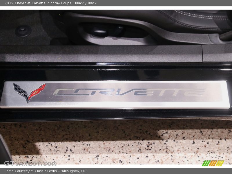 Black / Black 2019 Chevrolet Corvette Stingray Coupe