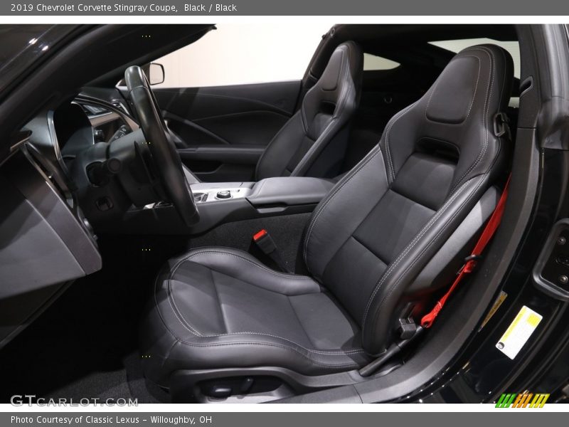 Black / Black 2019 Chevrolet Corvette Stingray Coupe