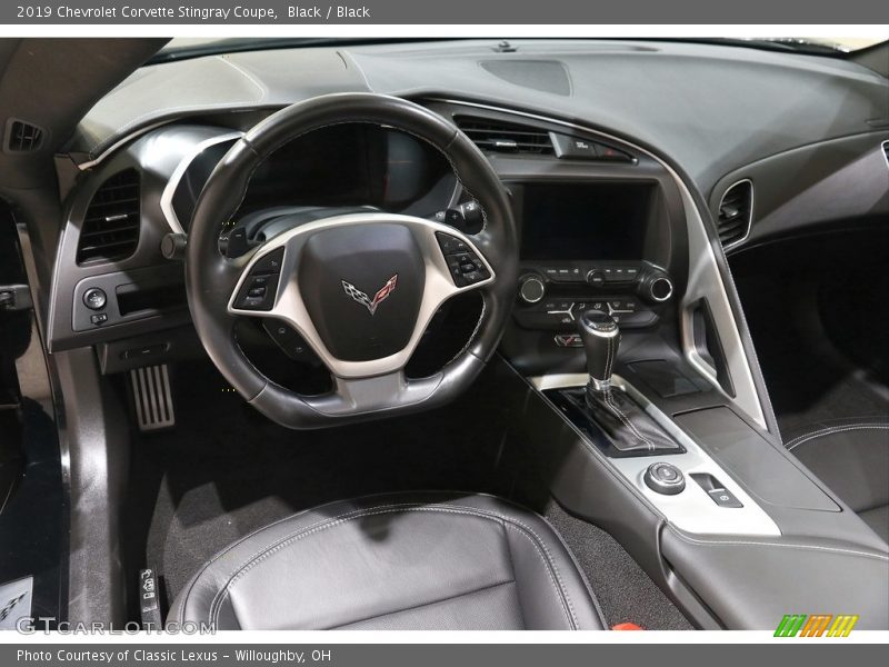 Black / Black 2019 Chevrolet Corvette Stingray Coupe