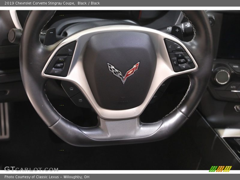 Black / Black 2019 Chevrolet Corvette Stingray Coupe