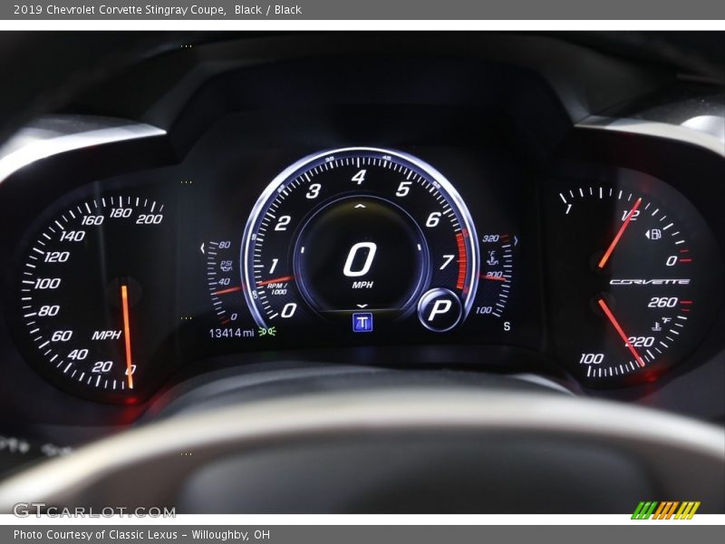Black / Black 2019 Chevrolet Corvette Stingray Coupe