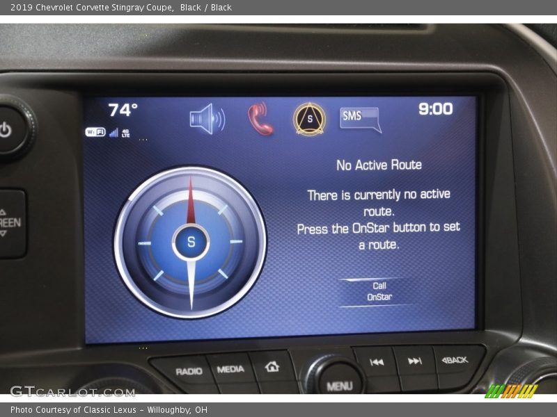 Black / Black 2019 Chevrolet Corvette Stingray Coupe