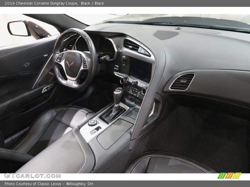Black / Black 2019 Chevrolet Corvette Stingray Coupe