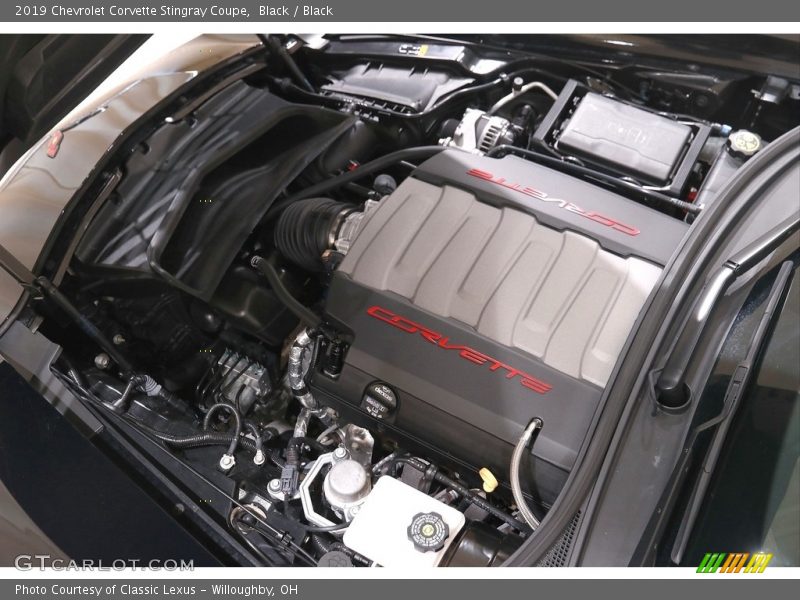 Black / Black 2019 Chevrolet Corvette Stingray Coupe