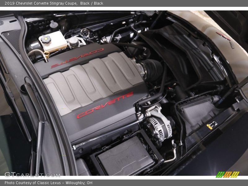 Black / Black 2019 Chevrolet Corvette Stingray Coupe