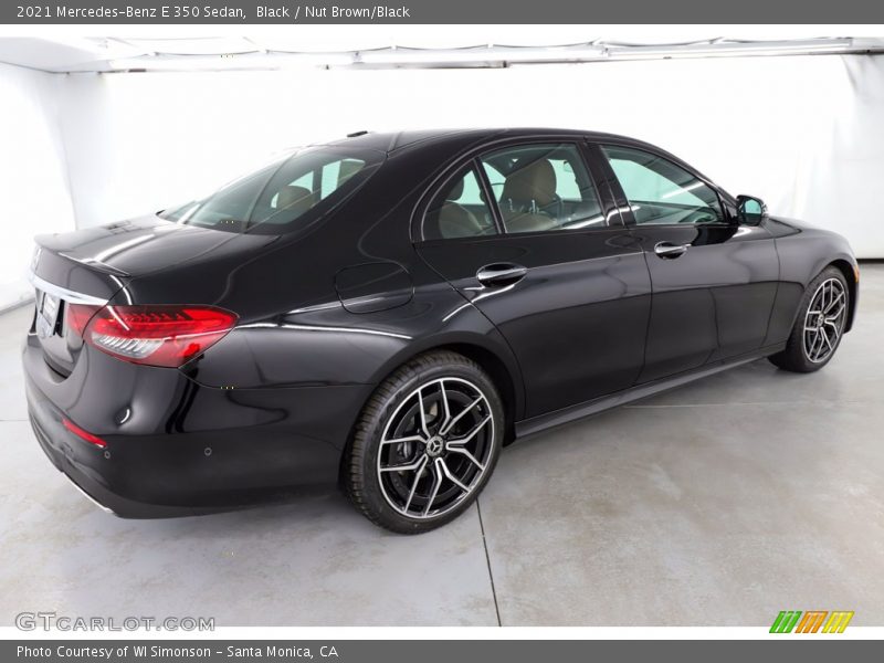 Black / Nut Brown/Black 2021 Mercedes-Benz E 350 Sedan