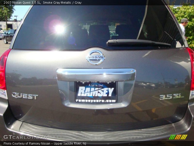 Smoke Gray Metallic / Gray 2007 Nissan Quest 3.5 SL