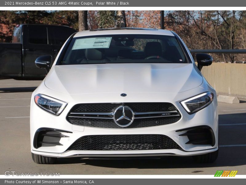 Polar White / Black 2021 Mercedes-Benz CLS 53 AMG 4Matic Coupe