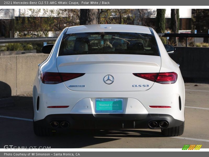 Polar White / Black 2021 Mercedes-Benz CLS 53 AMG 4Matic Coupe