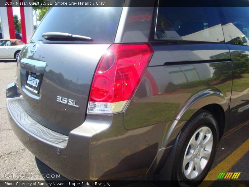 Smoke Gray Metallic / Gray 2007 Nissan Quest 3.5 SL