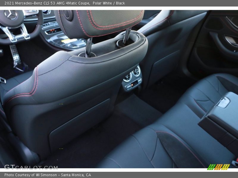 Polar White / Black 2021 Mercedes-Benz CLS 53 AMG 4Matic Coupe
