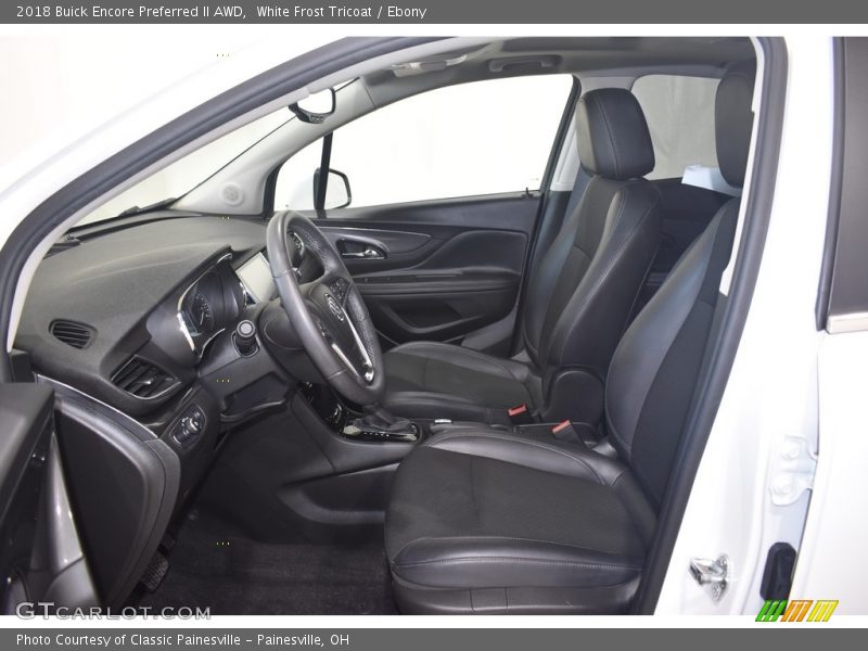 White Frost Tricoat / Ebony 2018 Buick Encore Preferred II AWD