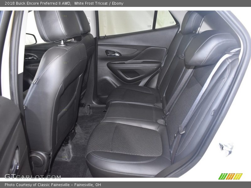 White Frost Tricoat / Ebony 2018 Buick Encore Preferred II AWD