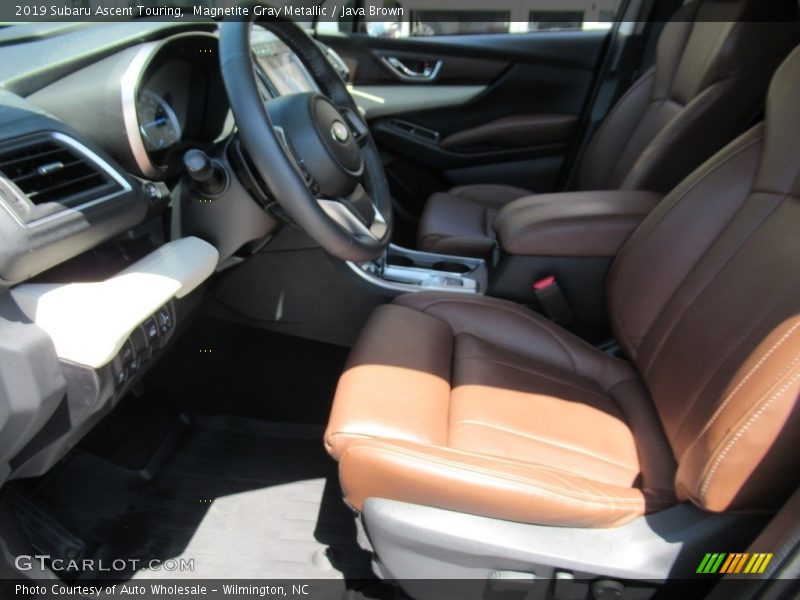 Magnetite Gray Metallic / Java Brown 2019 Subaru Ascent Touring