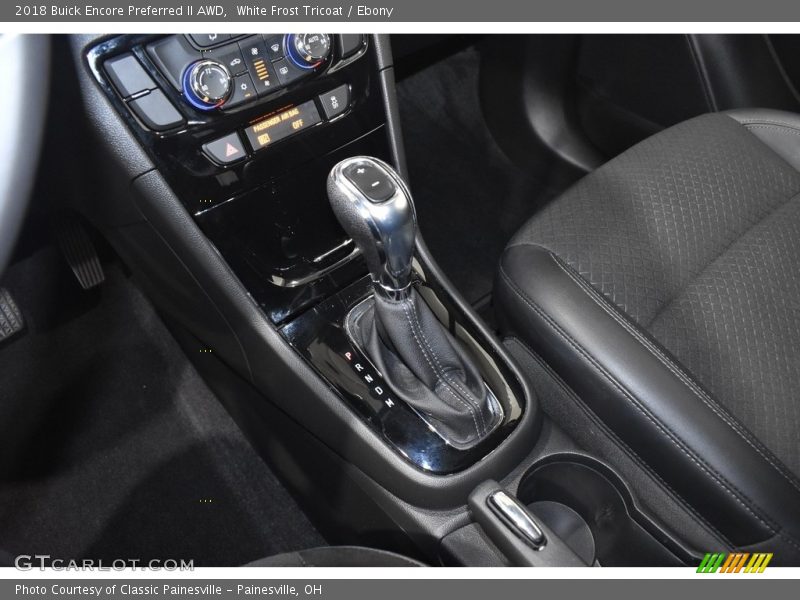 White Frost Tricoat / Ebony 2018 Buick Encore Preferred II AWD