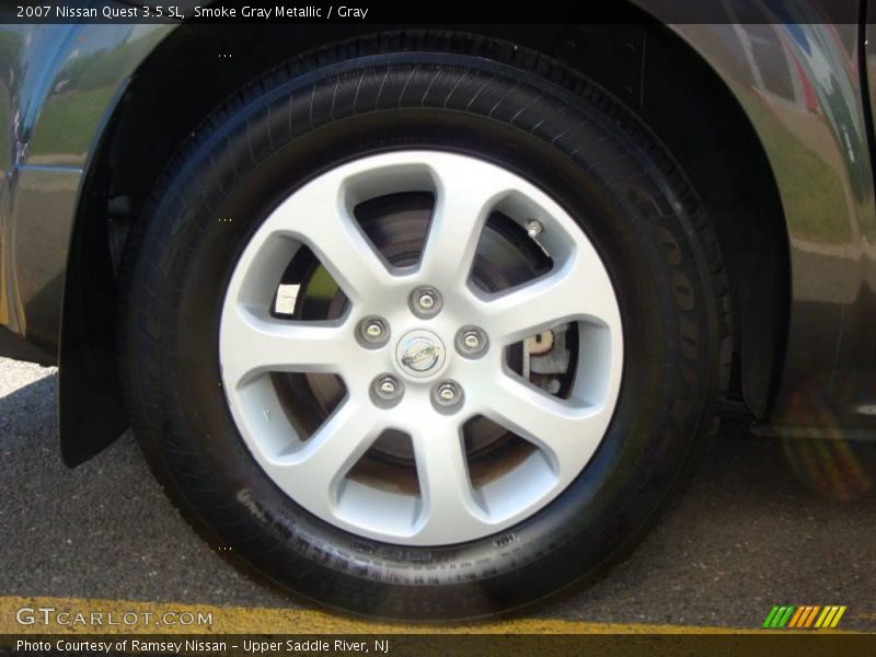 Smoke Gray Metallic / Gray 2007 Nissan Quest 3.5 SL