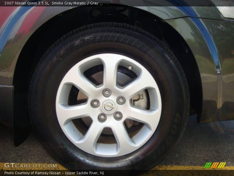 Smoke Gray Metallic / Gray 2007 Nissan Quest 3.5 SL