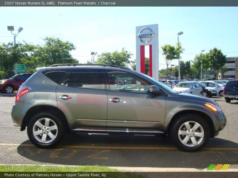 Platinum Pearl Matallic / Charcoal 2007 Nissan Murano SL AWD