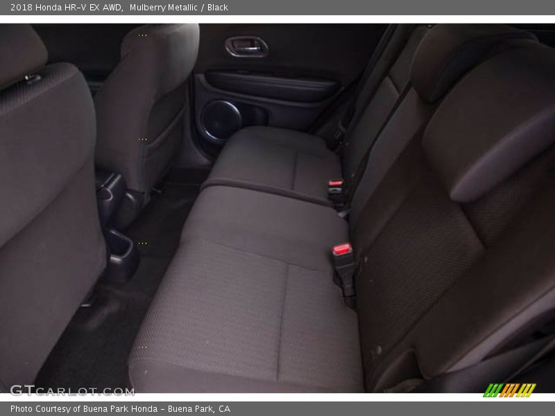 Rear Seat of 2018 HR-V EX AWD