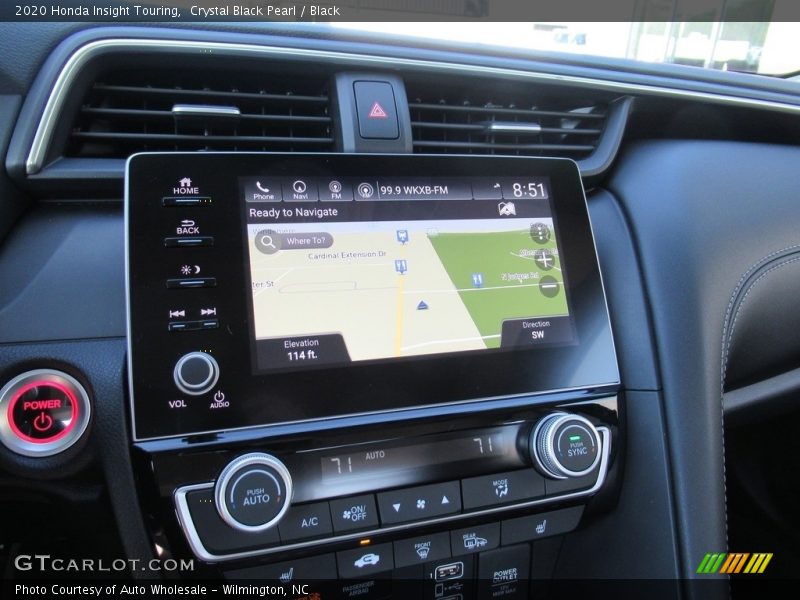 Crystal Black Pearl / Black 2020 Honda Insight Touring