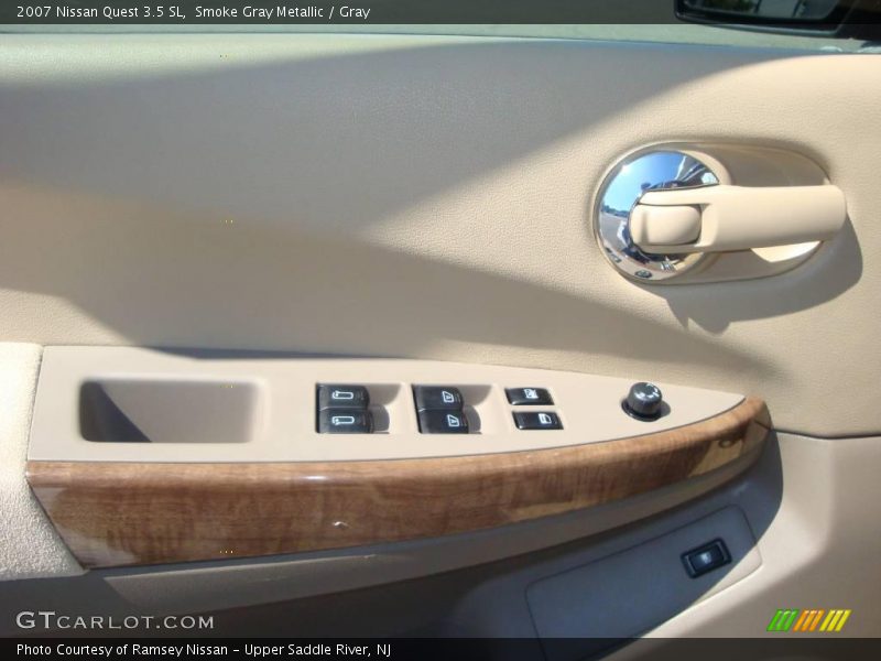 Smoke Gray Metallic / Gray 2007 Nissan Quest 3.5 SL