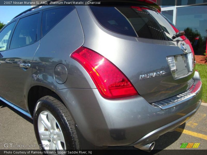 Platinum Pearl Matallic / Charcoal 2007 Nissan Murano SL AWD