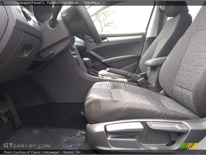  2021 Passat S Titan Black Interior