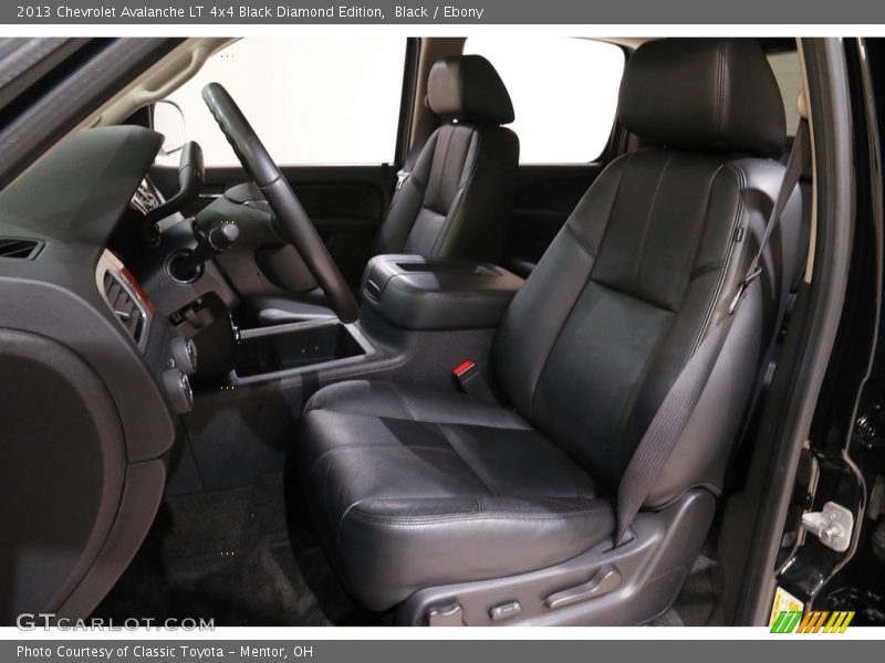 Black / Ebony 2013 Chevrolet Avalanche LT 4x4 Black Diamond Edition