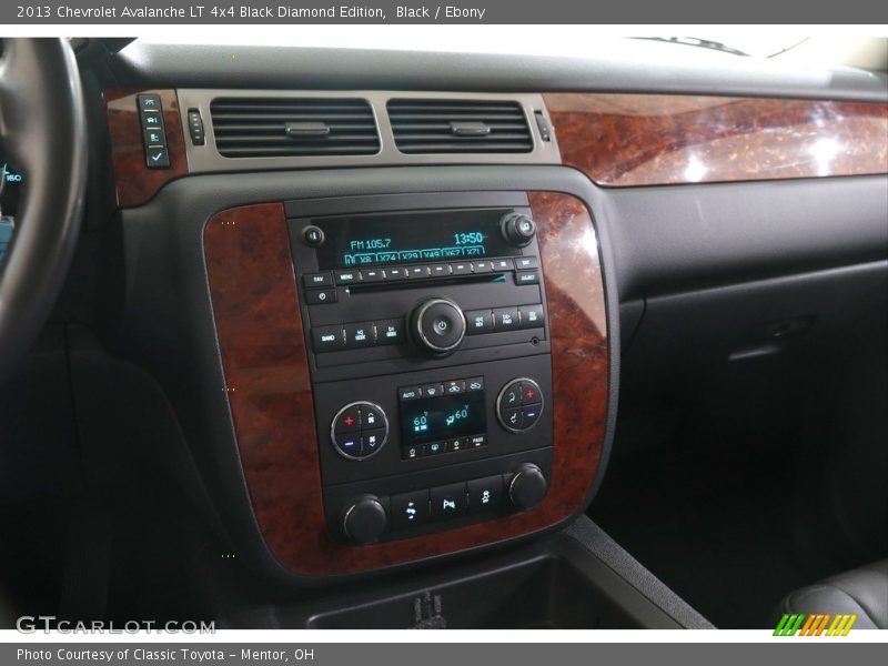 Black / Ebony 2013 Chevrolet Avalanche LT 4x4 Black Diamond Edition