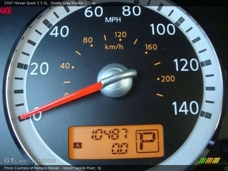 Smoke Gray Metallic / Gray 2007 Nissan Quest 3.5 SL