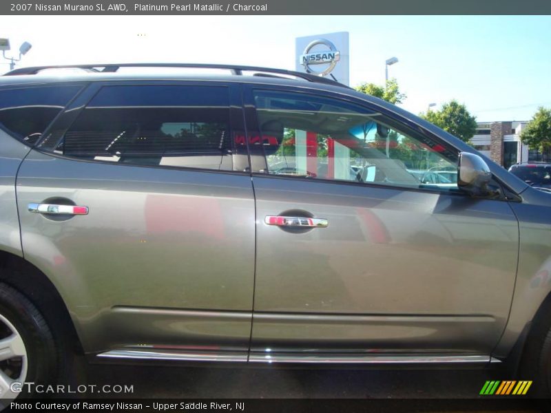 Platinum Pearl Matallic / Charcoal 2007 Nissan Murano SL AWD