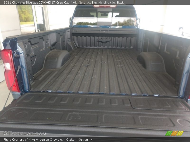 Northsky Blue Metallic / Jet Black 2021 Chevrolet Silverado 3500HD LT Crew Cab 4x4