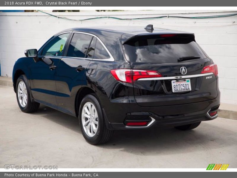 Crystal Black Pearl / Ebony 2018 Acura RDX FWD