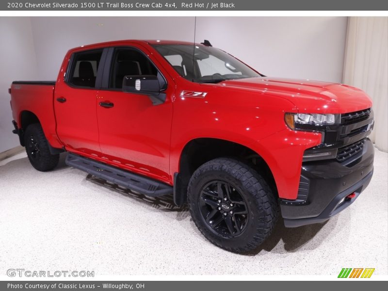 Red Hot / Jet Black 2020 Chevrolet Silverado 1500 LT Trail Boss Crew Cab 4x4