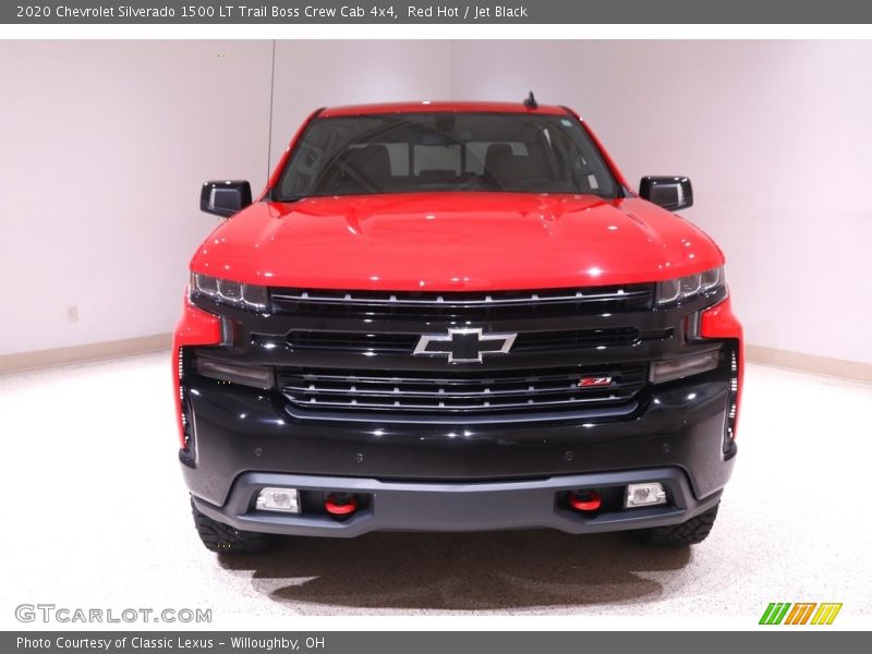 Red Hot / Jet Black 2020 Chevrolet Silverado 1500 LT Trail Boss Crew Cab 4x4